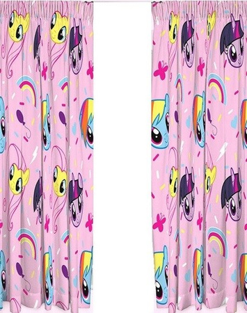 MY LITTLE PONY KONIE KUCYK DWIE Zasłony ZASŁONKI