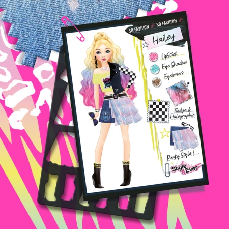 STYLE4EVER ZESTAW DO PROJEKTOWANIA PRACOWNIA TABLICA SZABLONY STUDIO MODY