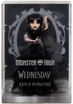 Lalka Wednesday Rave'n w czarnej sukni balowej kolekcjonerska Monster High