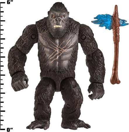 Figurka akcji GODZILLA vs. KONG with Battle Axe Goryl 15 cm z młotem