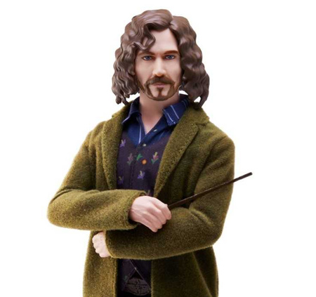 HARRY POTTER LALKA SIRIUS BLACK HCJ34 SYRIUSZ + RÓŻDŻKA