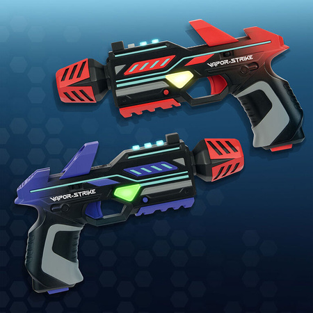 VAPOR STRIKE PISTOLETY PISTOLET LASERY EFEKTY PAROWE DŹWIĘKOWE ŚWIETLNE