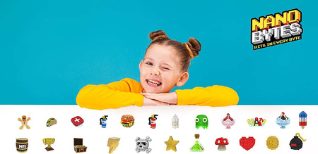 NANO BYTES ARCADE SALON GIER ROZKŁADANY GRA PIKSEL