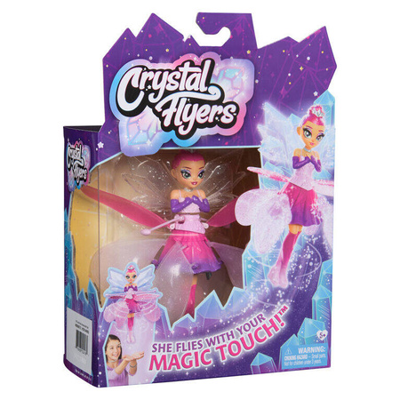 CRYSTAL FLYERS LATAJĄCA WRÓŻKA MAGICZNA UNOSZĄCA SIĘ W POWIETRZU FRUWA
