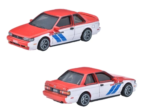 HOT WHEELS PREMIUM ZESTAW 4 POJAZDÓW AUTA RESORAKI BRE DATSUN HRT52