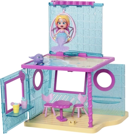 KOOKYLOOS MERMAID ZESTAW BEACH HOUSE DOMEK NA PLAŻY LALECZKA SYRENKA