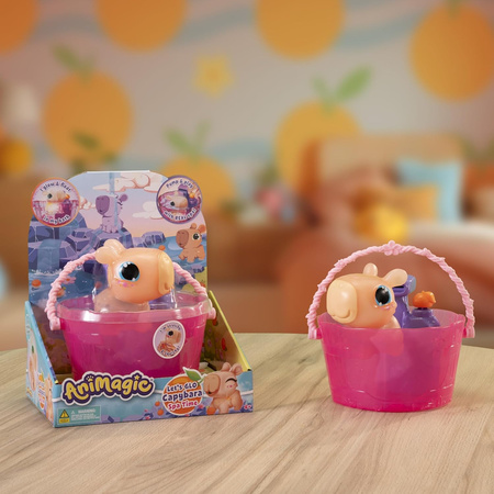 SPA TIME LET'S GLO KAPIBARA BRĄZOWA PŁYWA ŚWIECĄCY ŚWIECI W WODZIE FIGURKA