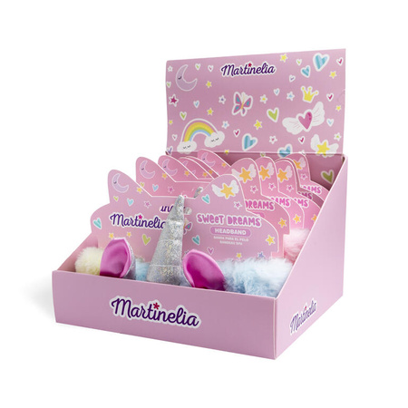 MARTINELIA KOSMETYCZNA OPASKA DO WŁOSÓW OCHRONNA JEDNOROŻEC DLA DZIECI