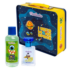 KOSMOS KUFEREK ZESTAW KOSMETYKÓW ŻEL POD PRYSZNIC WODA TOALETOWA PERFUMY