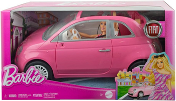 BARBIE FIAT 500 CABRIOLET + LALKA HRG59 AUTO