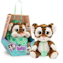 BABY PAWS Interaktywny Pluszowy Tygrys Z Dźwiękiem Dla Dzieci 