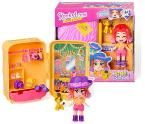 KookyLoos Walizka JANE Figurka + Zwierzak 