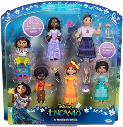 ZESTAW RUCHOME FIGURKI  RODZINA MADRIGAL NASZE MAGICZNE ENCANTO AKCESORIA  