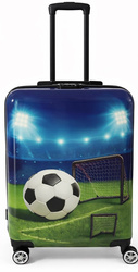PIŁKA NOŻNA FOOTBALL BRAMKA GOL BOISKO WALIZKA KABINOWA RYANAIR DZIECI