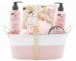 BCS DUŻY KOSZ ZESTAW PREZENTOWY KOSMETYKÓW CIAŁA KĄPIELI DLA KOBIET ŚWIĘTA