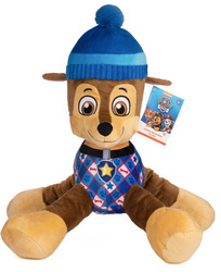 DUŻA MASKOTKA PLUSZAK PSI PATROL CHASE 50 CM