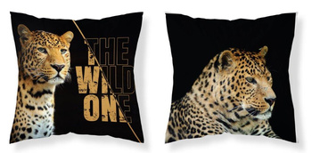 POSZEWKA DWUSTRONNA 40x40 KOT KOTY CAT GEPARD + WKŁAD 