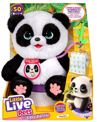 Little Live Pets Interaktywna Panda Chu Chu z Nocnikiem Maskotka 26676