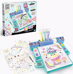 ART LAB CANAL TOYS Studio Fluffy ŻEL 3D ZESTAW KREATYWNY FARBY AKCESORIA 
