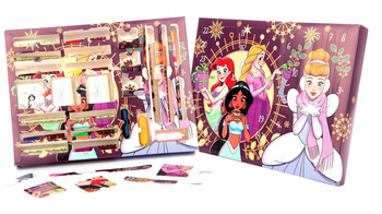 DISNEY PRINCESS KSIĘŻNICZKI KALENDARZ ADWENTOWY