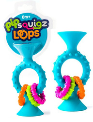 Bobo Przyssawka GRYZAK Niebieska Fat Brain Toy GRZECHOTKA DLA DZIECI F166