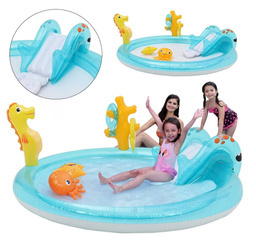 BASEN WODNY PLAC ZABAW ZJEŻDŻALNIA FONTANNA DZIECI