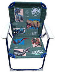 DINOZAUR DINOZAURY KRZESŁO KRZESEŁKO DLA DZIECI NA PLAŻĘ DO OGRODU