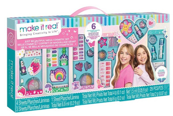 Make It Real –Duży Zestaw Kreatywna zabawa makijażem dla dziewczynek!