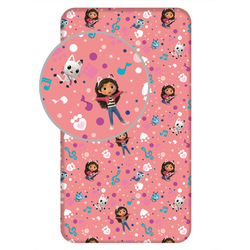 KOCI DOMEK GABI PRZEŚCIERADŁO NA GUMCE DLA DZIECI  90x200