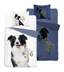 PIES PIESEK Border Collie POŚCIEL ŚWIECĄCA W CIEMNOŚCI ŚWIECI 160x200