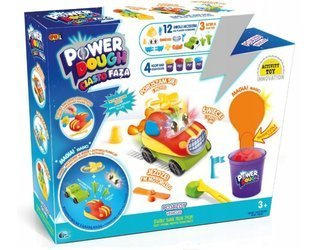 CIASTOFAZA POWERDOUGH MEGA ZESTAW Pojazdy Auta