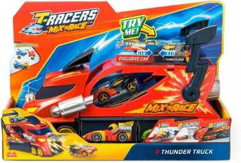 Magic Box T-Racers Turbo Truck X-Racer CIĘŻARÓWKA WYRZUTNIA AUTO