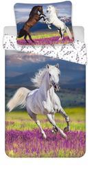 KOŃ KONIK KONIE POŚCIEL BAWEŁNA MŁODZIEŻOWA DZIECI 140X200