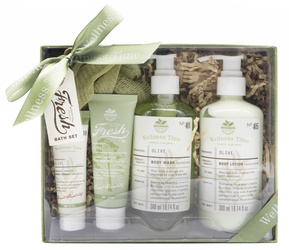 BCS DUŻY ZESTAW UPOMINKOWY PREZENTOWY KOSMETYKÓW CIAŁA KĄPIELI SWIĄTECZNY 