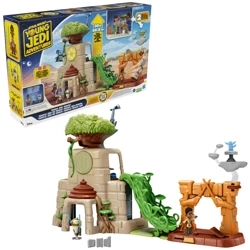 STAR WARS Interaktywna Świątynia Jedi na Tenoo + 2 figurki F7879