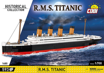 COBI HISTORICAL COLLECTION R.M.S. TITANIC 593el. 1:700