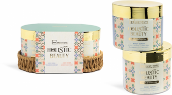 IDC ZESTAW KOSMETYKÓW HOLISTIC BEAUTY SCRUB DO CIAŁA PEELING LOTOS
