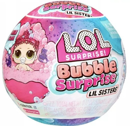 L.O.L. SURPRISE BUBBLE SURPRISE LIL SISTERS FIGURKI MINILALEK NIESPODZIANKA