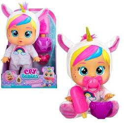 CRY BABIES DREAMY JEDNOROŻEC LALKA BOBAS PŁACZE LOVING CARE