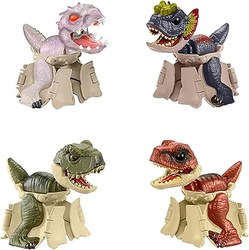 DINOZAURY JURASSIC WORLD ZESTAW 4 FIGURKI DLA DZIECI 