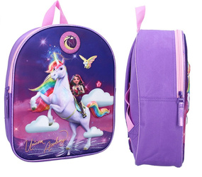 AKADEMIA JEDNOROŻCÓW PLECAK 3D PLECACZEK DO PRZEDSZKOLA DLA DZIECI UNICORN
