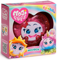 	MOJIPOPS SERDUSZKO Z FIGURKAMI NIESPODZIANKA MOJIBOX RAINBOW RÓŻ