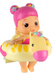 Laleczka do Kąpieli koło Jednorożec Żółty 