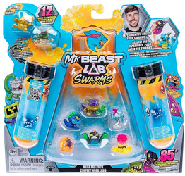 Mr. Beast Mega Lab Swarms 12-Pack Figurki Zestaw Laboratorium MrBeast