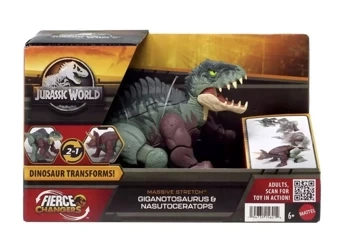 JURASSIC GIGANTOSAURUS DNOZAUR TRANSFORMUJĄCY HPD34