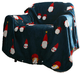 ŚWIĘTA MIKOŁAJ CIEPŁY KOC ŚWIĄTECZNY PLED SHERPA ELF
