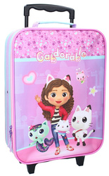 KOCI DOMEK GABI WALIZKA NA KÓLKACH DLA DZIECI BAGAŻ KABINOWA