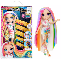 LALKA RAINBOW HIGH HAIR CHALK AMAYA RAINE ZESTAW KOLOROWE WŁOSY KREDA