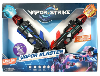 VAPOR STRIKE PISTOLETY PISTOLET LASERY EFEKTY PAROWE DŹWIĘKOWE ŚWIETLNE