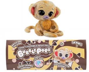 BUBBLE POPS PACHNĄCA MASKOTKA MAŁPKA ROŚNIE SENSORYCZNA POP IT COCOA KAKAO